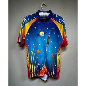 Voler Men's Aries Micro Plus Cycling Jersey Short Sleeve Multicolor Large USA